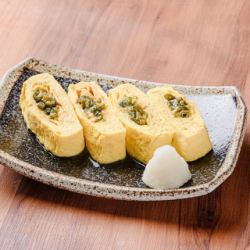 青南蛮味噌の出汁巻き玉子