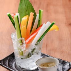 やみつきマヨの野菜スティック