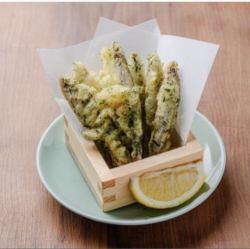 炸多春鱼籽配海苔