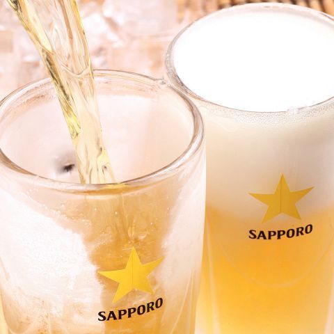 単品飲み放題90分が破格の980円(税込)！+300円でビールもOK◎