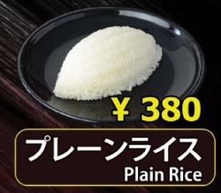 プレーンライス