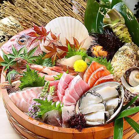 The specialty [Kuikaimori (nine types)] is the best dish to enjoy the sea.We only offer carefully selected genuine products.