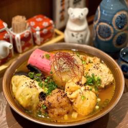 自家製コチュジャンの旨辛おでん(４個～)