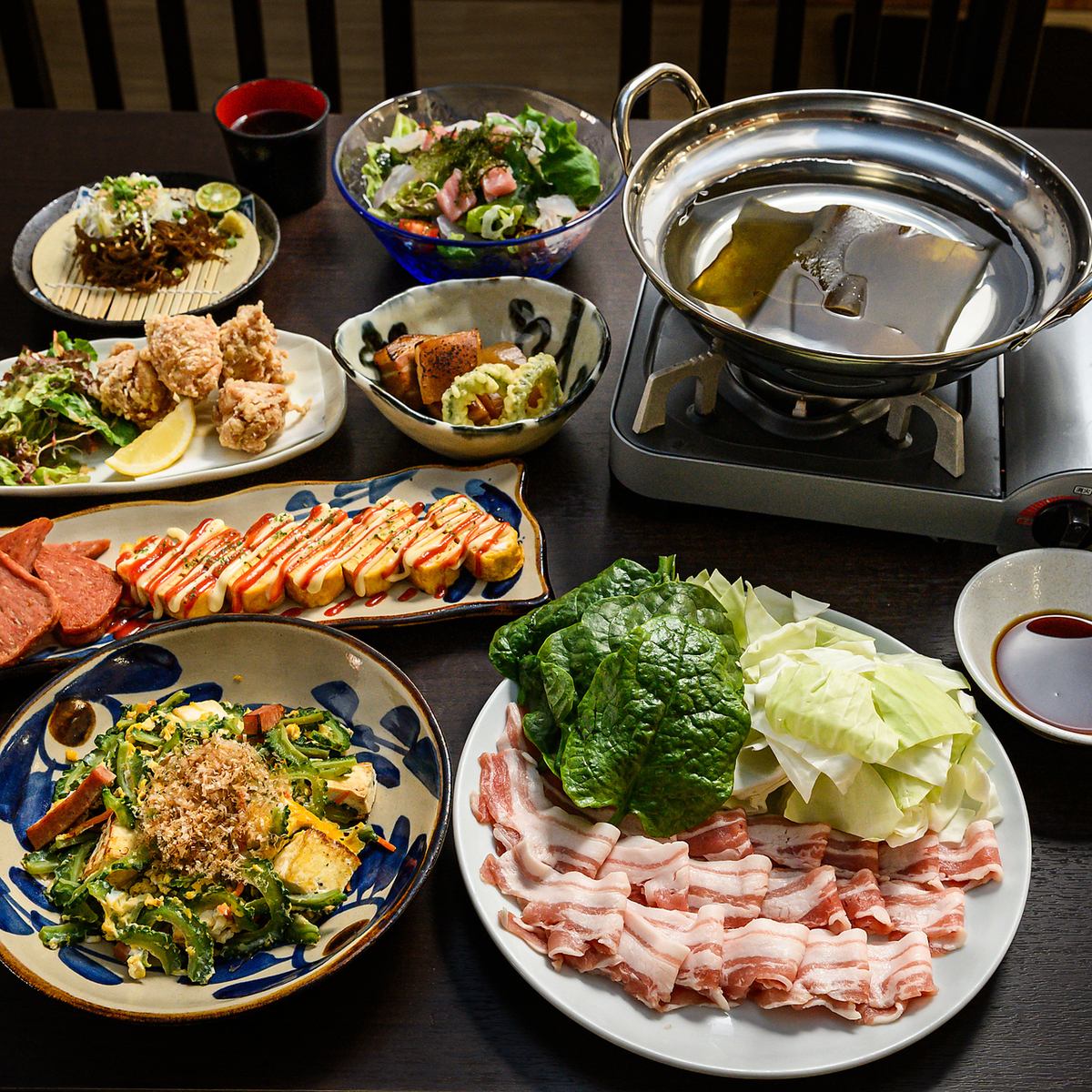 お料理に飲み放題90分がついた、オトクなセットプランあり◎