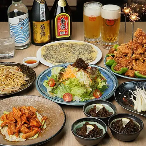 お飲み物も種類豊富にご用意致しております!お得な飲み放題のメニューもございます!