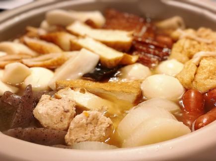 12月~2月セルフ飲み放題つき全6品 選べる鍋コース 5,900円