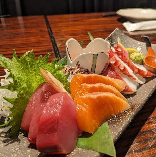 お造り５種盛り合わせ