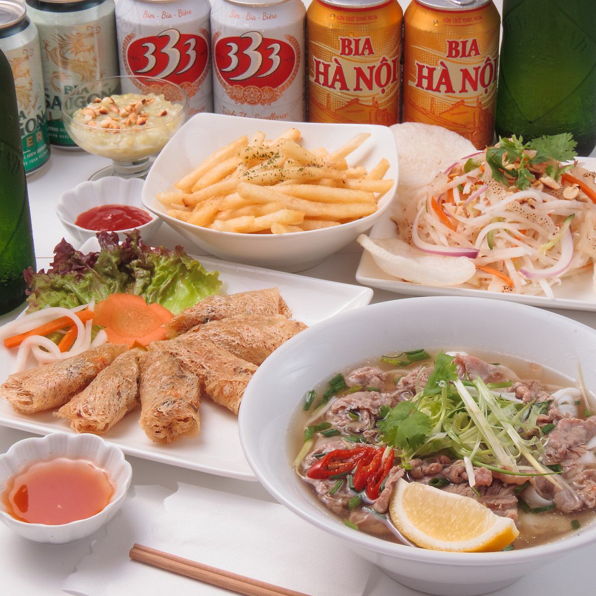 This is a Vietnamese restaurant in Nakano where you can enjoy carefully made pho and banh mi.