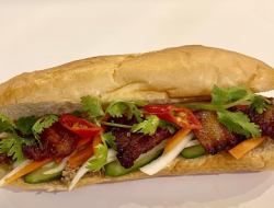 Roasted pork banh mi