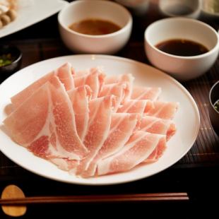 ■夢の大地豚■季節の野菜十数種類など食べ放題コース（90分）