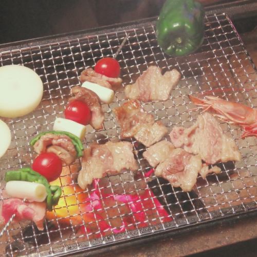 天神中央！BBQ！