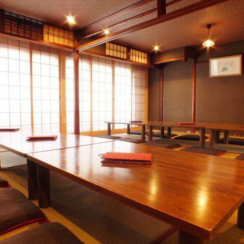 ３０名様まで貸切可能です。京都の町屋で舌鼓宴会。ゲストにも◎