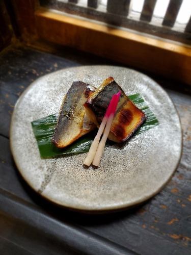 Specially selected Saikyo-yaki mackerel