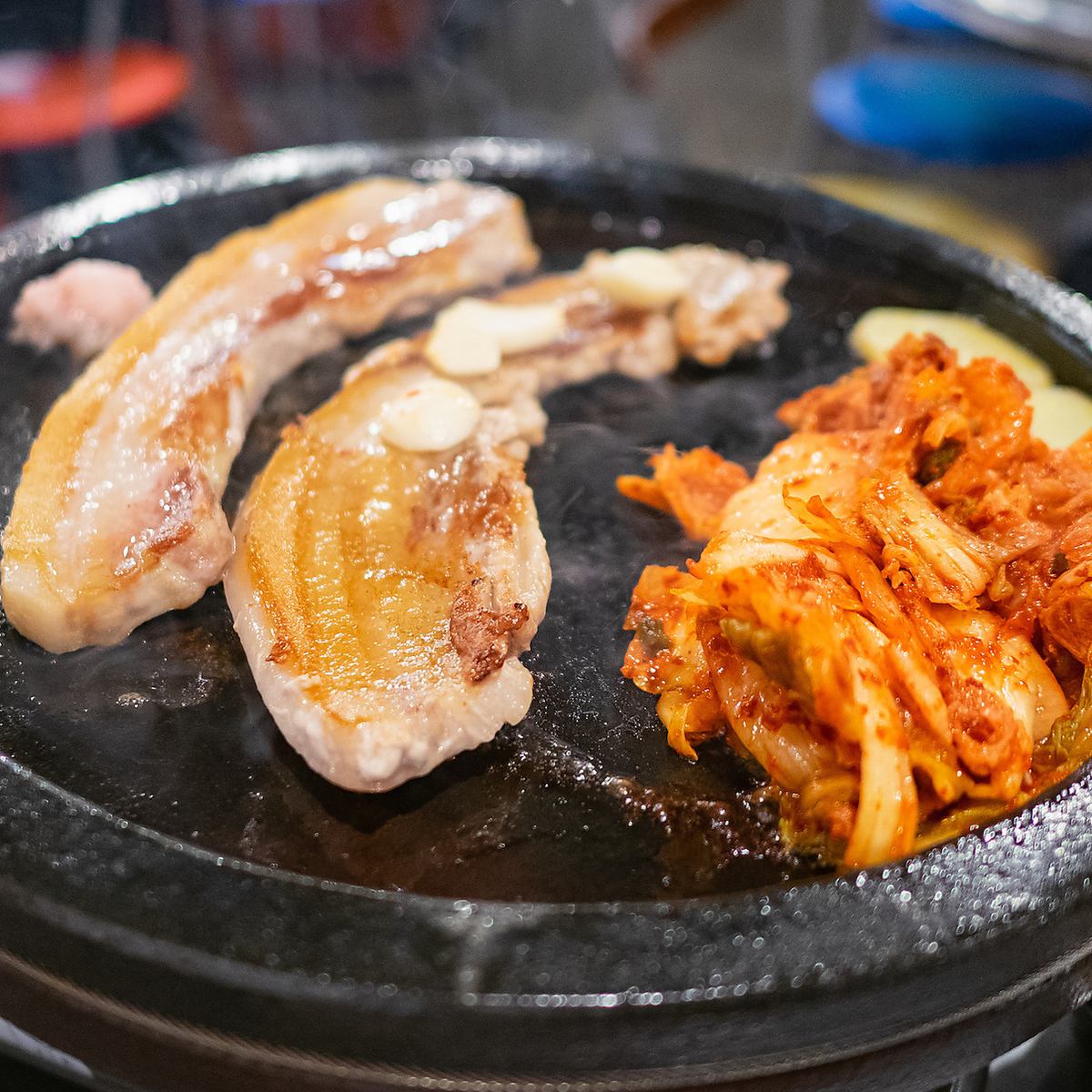 All-you-can-eat samgyeopsal for 3 hours!