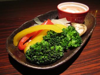 温野菜の明太マヨディップ