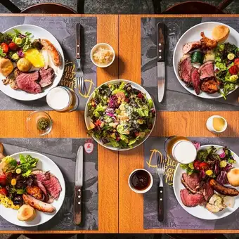 【Standard‐Dinner】20種類シュラスコ食べ放題&スタンダード飲み放題120分7,315円
