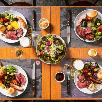 【Standard‐Dinner】20種類シュラスコ食べ放題&スタンダード飲み放題120分7,315円