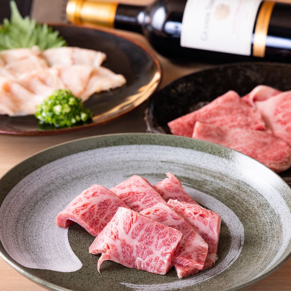 No matter what you order, you can't go wrong.A famous hidden Kyoto Yakiniku restaurant where you can enjoy in an elegant Japanese modern space!