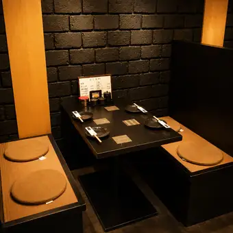 女子会などにお勧めの４名席