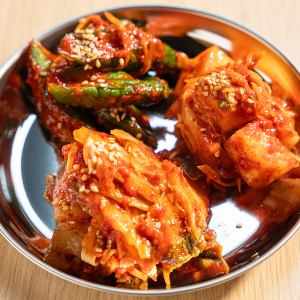 수제 김치 모듬