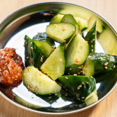自家製辛味噌きゅうり
