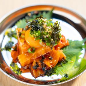 한국풍 연어유케