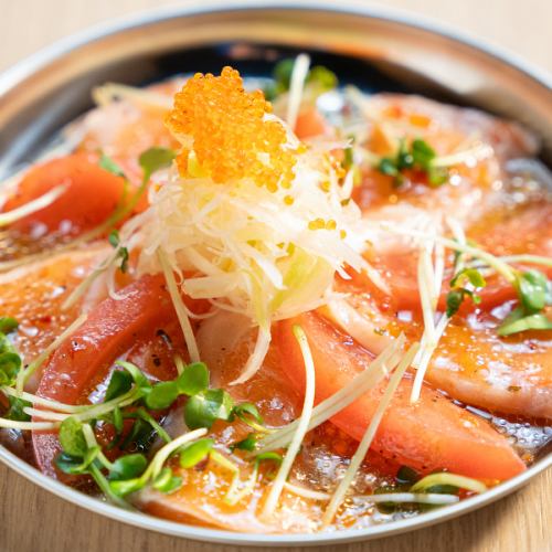 生サーモンカルパッチョ