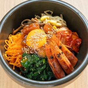 차가운 강장세우비빔밥