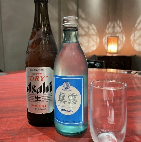 ビール+焼酎の強烈なドリンクをお試しください。