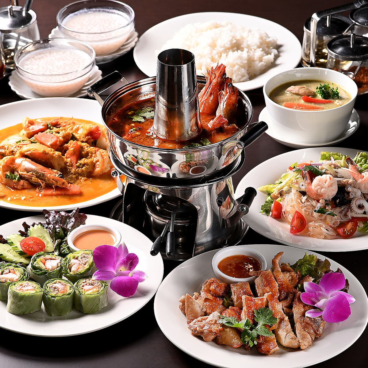 An authentic Thai restaurant where you can enjoy everything from Thai classic menus to local gourmet food ◎