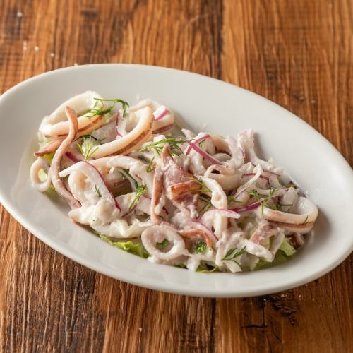 イカのディルマリネ