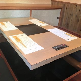 You can enjoy your meal slowly in a calm restaurant based on Japanese style.