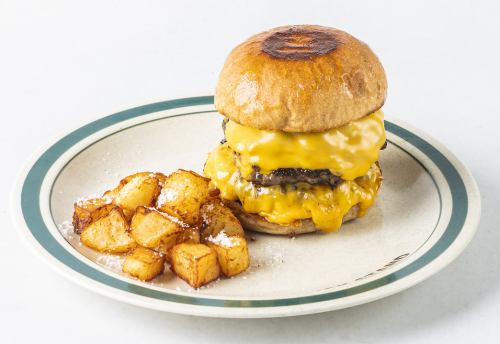 【ダブルチーズバーガー】