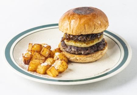 【焼パインバーガー】