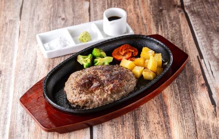 【ダブルビーフハンバーグ】