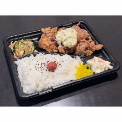鸡南板便当