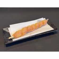 トルネード魚肉ソーセージフライ
