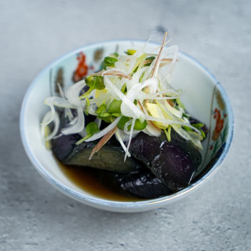 茄子の揚げびたし