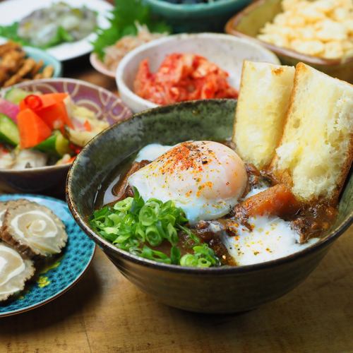 オープン記念当店！名物大山鶏の肉じゃが980円！
