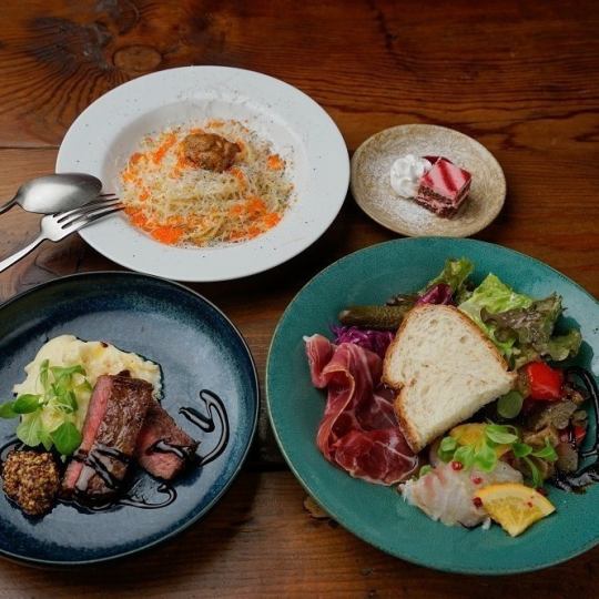 [Lunchtime only] Selectable pasta 2,280 yen course [Total 6 dishes] Food only