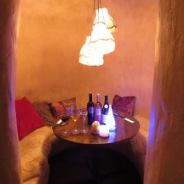 The interior, created under the theme of "Lover's Cave", is literally a calm atmosphere where you can enjoy your meal in a quiet space.Since each is a separate room, you can spend without worrying about the surroundings.[Private room Machida all-you-can-drink birthday]