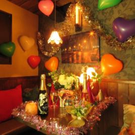 You can create a very exciting decoration at the girls-only gathering that can be done because it is a private room seat !! Please shine with your close friends and get excited in the private room !! [Private room Machida all-you-can-drink birthday girls-only gathering]