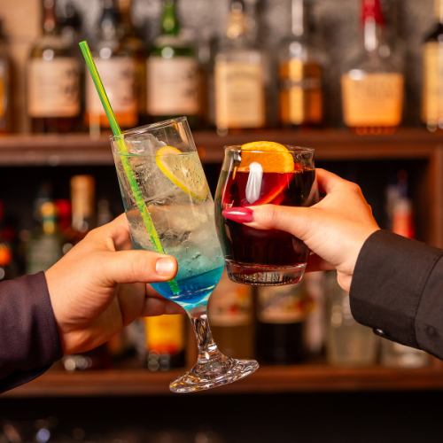 80種のドリンクが飲み放題