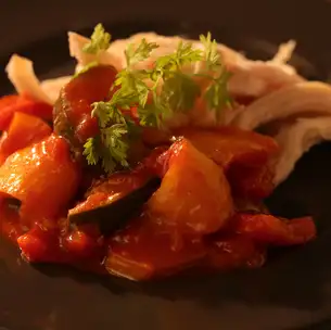 5種の野菜と鳥ハムのオルトナーラ