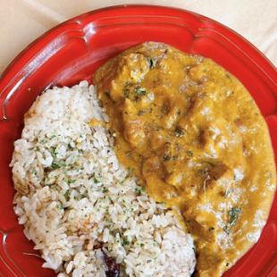 homemade coconut chicken curry