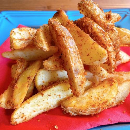 Spicy fried potatoes