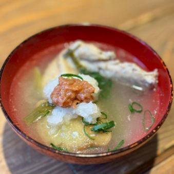 鶏手羽の二日酔い防止スープ