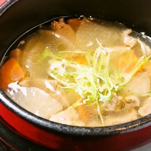 尾崎牛肉条汤