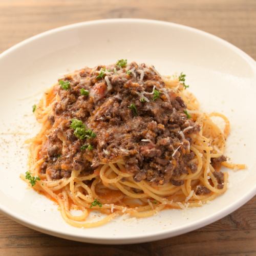 Bolognese with plenty of meat