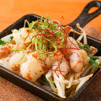 內臟、韭菜和豆芽